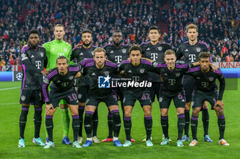 2023-11-08 - Team of Bayern Munich during the UEFA Champions League, Group A football match between Bayern Munich and Galatasaray on 8 November 2023 at Allianz Arena in Munich, Germany - FOOTBALL - CHAMPIONS LEAGUE - BAYERN MUNICH V GALATASARAY - UEFA CHAMPIONS LEAGUE - SOCCER