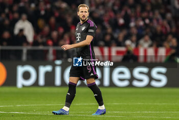2023-11-08 - Bayern Munich forward Harry Kane during the UEFA Champions League, Group A football match between Bayern Munich and Galatasaray on 8 November 2023 at Allianz Arena in Munich, Germany - FOOTBALL - CHAMPIONS LEAGUE - BAYERN MUNICH V GALATASARAY - UEFA CHAMPIONS LEAGUE - SOCCER