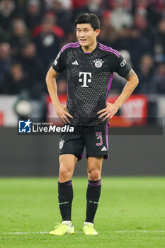 2023-11-08 - Bayern Munich defender Kim Min-Jae during the UEFA Champions League, Group A football match between Bayern Munich and Galatasaray on 8 November 2023 at Allianz Arena in Munich, Germany - FOOTBALL - CHAMPIONS LEAGUE - BAYERN MUNICH V GALATASARAY - UEFA CHAMPIONS LEAGUE - SOCCER