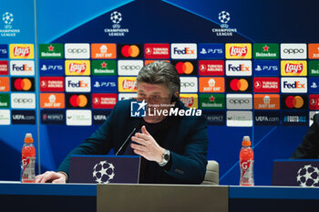 Champions League: Napoli press conference in Madrid - UEFA CHAMPIONS LEAGUE - SOCCER