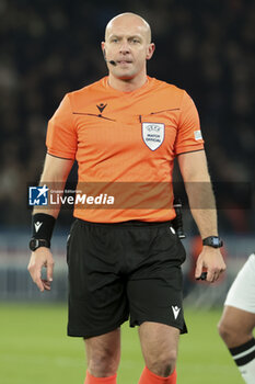 2023-11-28 - Referee Szymon Marciniak  of Poland during the UEFA Champions League, Group F football match between Paris Saint-Germain and Newcastle United on November 28, 2023 at Parc des Princes stadium in Paris, France - FOOTBALL - CHAMPIONS LEAGUE - PARIS SG V NEWCASTLE - UEFA CHAMPIONS LEAGUE - SOCCER