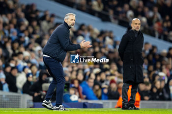 2023-11-28 - RB Leipzig coach Marco Rose during the UEFA Champions League, Group G football match between Manchester City and RB Leipzig on 28 November 2023 at Etihad Stadium in Manchester, England - FOOTBALL - CHAMPIONS LEAGUE - MANCHESTER CITY V RB LEIPZIG - UEFA CHAMPIONS LEAGUE - SOCCER