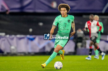 2023-11-28 - Axel Witsel of Atletico Madrid during the UEFA Champions League, Group E football match between Feyenoord and Atletico Madrid on November 28, 2023 at Stadion Feijenoord "De Kuip" in Rotterdam, Netherlands - FOOTBALL - CHAMPIONS LEAGUE - FEYENOORD V ATLETICO MADRID - UEFA CHAMPIONS LEAGUE - SOCCER