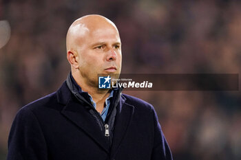 2023-11-28 - Coach Arne Slot of Feyenoord during the UEFA Champions League, Group E football match between Feyenoord and Atletico Madrid on November 28, 2023 at Stadion Feijenoord "De Kuip" in Rotterdam, Netherlands - FOOTBALL - CHAMPIONS LEAGUE - FEYENOORD V ATLETICO MADRID - UEFA CHAMPIONS LEAGUE - SOCCER