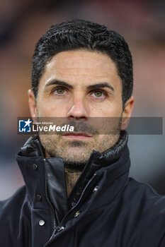 2023-11-29 - Arsenal manager Mikel Arteta during the UEFA Champions League, Group B football match between Arsenal and RC Lens on 29 November 2023 at the Emirates Stadium in London, England - FOOTBALL - CHAMPIONS LEAGUE - ARSENAL V LENS - UEFA CHAMPIONS LEAGUE - SOCCER