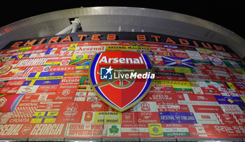 2023-11-29 - General view outside the Emirates Stadium prior to the UEFA Champions League, Group B football match between Arsenal and RC Lens on 29 November 2023 at the Emirates Stadium in London, England - FOOTBALL - CHAMPIONS LEAGUE - ARSENAL V LENS - UEFA CHAMPIONS LEAGUE - SOCCER