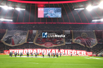 2023-11-29 - Ambiance fans, Tifo during the UEFA Champions League, Group A football match between Bayern Munich and FC Copenhagen on November 29, 2023 at Allianz Arena in Munich, Germany - FOOTBALL - CHAMPIONS LEAGUE - BAYERN MUNICH V COPENHAGEN - UEFA CHAMPIONS LEAGUE - SOCCER