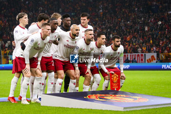 2023-11-29 - Team of Manchester United during the UEFA Champions League, Group A football match between Galatasaray and Manchester United on November 29, 2023 at the Ali Sami Yen Arena in Istanbul, Turkey - FOOTBALL - CHAMPIONS LEAGUE - GALATASARAY V MANCHESTER UNITED - UEFA CHAMPIONS LEAGUE - SOCCER
