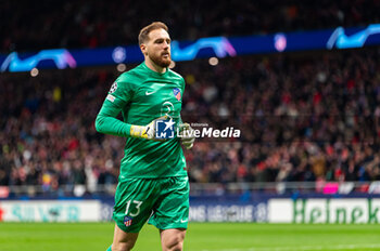 2023-12-13 - Jan Oblak of Atletico Madrid seen during the Champions League football match between Atletico Madrid and Lazio at Metropolitano Stadium in Madrid, Spain. - ATLETICO MADRID VS SS LAZIO - UEFA CHAMPIONS LEAGUE - SOCCER