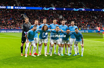2023-12-13 - Lazio team seen before the Champions League football match between Atletico Madrid and Lazio at Metropolitano Stadium in Madrid, Spain. - ATLETICO MADRID VS SS LAZIO - UEFA CHAMPIONS LEAGUE - SOCCER