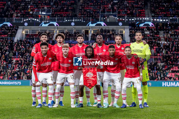 2023-12-12 - Team of PSV during the UEFA Champions League, Group B football match between PSV and Arsenal on December 12, 2023 at the Phillips Stadion in Eindhoven, Netherlands - FOOTBALL - CHAMPIONS LEAGUE - PSV V ARSENAL - UEFA CHAMPIONS LEAGUE - SOCCER