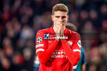 2023-12-12 - Guus Til of PSV during the UEFA Champions League, Group B football match between PSV and Arsenal on December 12, 2023 at the Phillips Stadion in Eindhoven, Netherlands - FOOTBALL - CHAMPIONS LEAGUE - PSV V ARSENAL - UEFA CHAMPIONS LEAGUE - SOCCER