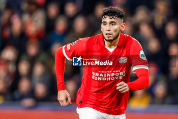 2023-12-12 - Ricardo Pepi of PSV during the UEFA Champions League, Group B football match between PSV and Arsenal on December 12, 2023 at the Phillips Stadion in Eindhoven, Netherlands - FOOTBALL - CHAMPIONS LEAGUE - PSV V ARSENAL - UEFA CHAMPIONS LEAGUE - SOCCER