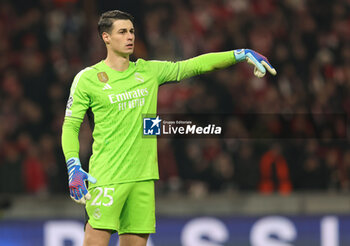 2023-12-12 - Kepa Arrizabalaga of Real Madrid during the UEFA Champions League, Group C football match between Union Berlin and Real Madrid on December 12, 2023 at Olympiastadion in Berlin, Germany - FOOTBALL - CHAMPIONS LEAGUE - UNION BERLIN V REAL MADRID - UEFA CHAMPIONS LEAGUE - SOCCER