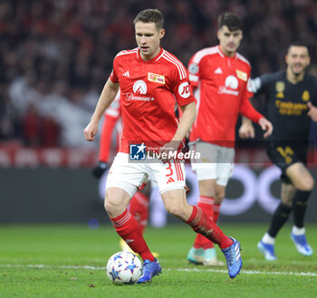 2023-12-12 - Paul Jaeckel of Union Berlin during the UEFA Champions League, Group C football match between Union Berlin and Real Madrid on December 12, 2023 at Olympiastadion in Berlin, Germany - FOOTBALL - CHAMPIONS LEAGUE - UNION BERLIN V REAL MADRID - UEFA CHAMPIONS LEAGUE - SOCCER