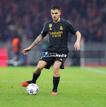 2023-12-12 - Daniel Ceballos of Real Madrid during the UEFA Champions League, Group C football match between Union Berlin and Real Madrid on December 12, 2023 at Olympiastadion in Berlin, Germany - FOOTBALL - CHAMPIONS LEAGUE - UNION BERLIN V REAL MADRID - UEFA CHAMPIONS LEAGUE - SOCCER