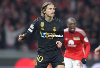 2023-12-12 - Luka Modric of Real Madrid during the UEFA Champions League, Group C football match between Union Berlin and Real Madrid on December 12, 2023 at Olympiastadion in Berlin, Germany - FOOTBALL - CHAMPIONS LEAGUE - UNION BERLIN V REAL MADRID - UEFA CHAMPIONS LEAGUE - SOCCER