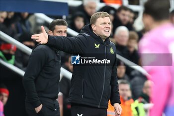 2023-12-13 - Newcastle Manager Eddie Howe during the UEFA Champions League, Group F football match between Newcastle United and AC Milan on 13 December 2023 at St. James's Park in Newcastle, England - FOOTBALL - CHAMPIONS LEAGUE - NEWCASTLE V AC MILAN - UEFA CHAMPIONS LEAGUE - SOCCER