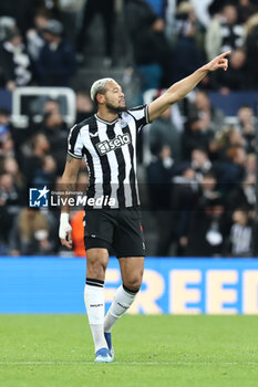 2023-12-13 - Newcastle’s Joelinton (7) scores a goal 1-0 and celebrates during the UEFA Champions League, Group F football match between Newcastle United and AC Milan on 13 December 2023 at St. James's Park in Newcastle, England - FOOTBALL - CHAMPIONS LEAGUE - NEWCASTLE V AC MILAN - UEFA CHAMPIONS LEAGUE - SOCCER
