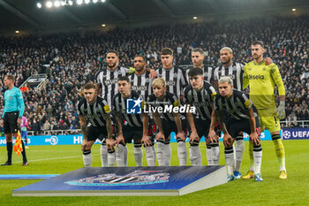 2023-12-13 - Newcastle team line up during the UEFA Champions League, Group F football match between Newcastle United and AC Milan on 13 December 2023 at St. James's Park in Newcastle, England - FOOTBALL - CHAMPIONS LEAGUE - NEWCASTLE V AC MILAN - UEFA CHAMPIONS LEAGUE - SOCCER