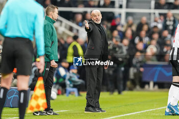 2023-12-13 - Milan coach Stefano Pioli during the UEFA Champions League, Group F football match between Newcastle United and AC Milan on 13 December 2023 at St. James's Park in Newcastle, England - FOOTBALL - CHAMPIONS LEAGUE - NEWCASTLE V AC MILAN - UEFA CHAMPIONS LEAGUE - SOCCER
