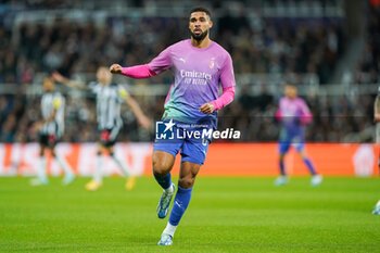 2023-12-13 - Milan midfielder Ruben Loftus-Cheek during the UEFA Champions League, Group F football match between Newcastle United and AC Milan on 13 December 2023 at St. James's Park in Newcastle, England - FOOTBALL - CHAMPIONS LEAGUE - NEWCASTLE V AC MILAN - UEFA CHAMPIONS LEAGUE - SOCCER