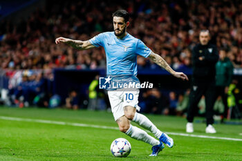 2023-12-13 - Luis Alberto of SS Lazio during the UEFA Champions League, Group E football match between Atletico de Madrid and SS Lazio on December 13, 2023 at Civitas Metropolitano stadium in Madrid, Spain - FOOTBALL - CHAMPIONS LEAGUE - ATLETICO MADRID V LAZIO - UEFA CHAMPIONS LEAGUE - SOCCER