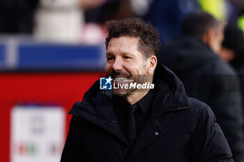 2023-12-13 - Diego Pablo Simeone, head coach of Atletico de Madrid during the UEFA Champions League, Group E football match between Atletico de Madrid and SS Lazio on December 13, 2023 at Civitas Metropolitano stadium in Madrid, Spain - FOOTBALL - CHAMPIONS LEAGUE - ATLETICO MADRID V LAZIO - UEFA CHAMPIONS LEAGUE - SOCCER