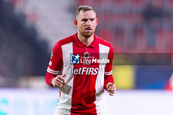 2023-12-13 - Vincent Janssen of Royal Antwerp FC during the UEFA Champions League, Group H football match between Royal Antwerp FC and FC Barcelona on December 13, 2023 at the Stadion Bosuil in Antwerpen, Belgium - FOOTBALL - CHAMPIONS LEAGUE - ROYAL ANTWERP V FC BARCELONA - UEFA CHAMPIONS LEAGUE - SOCCER