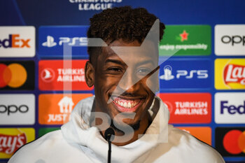 13/02/2023 - Kingsley COMAN of Bayern Munich during the Bayern Munich press conference before the UEFA Champions League, football match against Paris Saint-Germain on February 13, 2023 at Hotel Pullman Paris Tour Eiffel in Paris, France - FOOTBALL - BAYERN MUNICH PRESS CONFERENCE - UEFA CONFERENCE LEAGUE - CALCIO