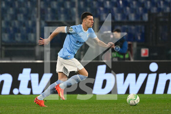 2023-02-16 - Nicolo' Casale (SS Lazio) during the UEFA Conference League 2022/2023 football match between SS Lazio and CFR 1907 Cluj at The Olympic Stadium in Rome on 16 February 2023. - SS LAZIO VS  CFR 1907 CLUJ - UEFA CONFERENCE LEAGUE - SOCCER