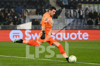 2023-02-16 - Simone Scuffet (CFR Cluj) during the UEFA Conference League 2022/2023 football match between SS Lazio and CFR 1907 Cluj at The Olympic Stadium in Rome on 16 February 2023. - SS LAZIO VS  CFR 1907 CLUJ - UEFA CONFERENCE LEAGUE - SOCCER