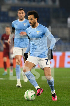 2023-02-16 - Felipe Anderson (SS Lazio) during the UEFA Conference League 2022/2023 football match between SS Lazio and CFR 1907 Cluj at The Olympic Stadium in Rome on 16 February 2023. - SS LAZIO VS  CFR 1907 CLUJ - UEFA CONFERENCE LEAGUE - SOCCER