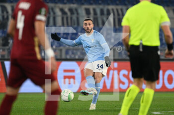 2023-02-16 - Mario Gila (SS Lazio) during the UEFA Conference League 2022/2023 football match between SS Lazio and CFR 1907 Cluj at The Olympic Stadium in Rome on 16 February 2023. - SS LAZIO VS  CFR 1907 CLUJ - UEFA CONFERENCE LEAGUE - SOCCER