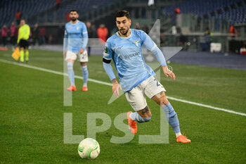 2023-02-16 - Mattia Zaccagni (SS Lazio) during the UEFA Conference League 2022/2023 football match between SS Lazio and CFR 1907 Cluj at The Olympic Stadium in Rome on 16 February 2023. - SS LAZIO VS  CFR 1907 CLUJ - UEFA CONFERENCE LEAGUE - SOCCER