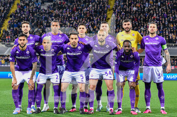 2023-03-09 - ACF Fiorentina team line-up - CF FIORENTINA VS SIVASSPOR - UEFA CONFERENCE LEAGUE - SOCCER