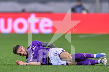 2023-03-09 - Gaetano Castrovilli (ACF Fiorentina) injured - CF FIORENTINA VS SIVASSPOR - UEFA CONFERENCE LEAGUE - SOCCER