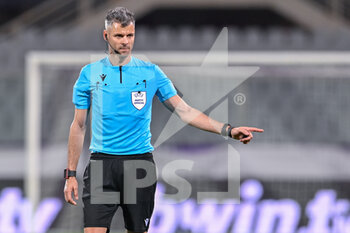 2023-03-09 - Enea Jorgji (referee) - CF FIORENTINA VS SIVASSPOR - UEFA CONFERENCE LEAGUE - SOCCER