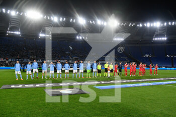 2023-03-07 - Line up during the UEFA Conference League 2022/2023 football match between SS Lazio and AZ Alkmaar at The Olympic Stadium in Rome on 06 March 2023. - LAZIO VS AZ ALKAAMAR - UEFA CONFERENCE LEAGUE - SOCCER