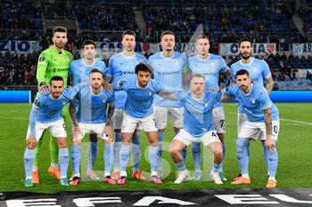 2023-03-07 - SS Lazio team during the UEFA Conference League 2022/2023 football match between SS Lazio and AZ Alkmaar at The Olympic Stadium in Rome on 06 March 2023. - LAZIO VS AZ ALKAAMAR - UEFA CONFERENCE LEAGUE - SOCCER
