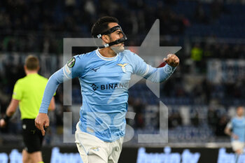 2023-03-07 - Pedro (SS Lazio) during the UEFA Conference League 2022/2023 football match between SS Lazio and AZ Alkmaar at The Olympic Stadium in Rome on 06 March 2023. - LAZIO VS AZ ALKAAMAR - UEFA CONFERENCE LEAGUE - SOCCER