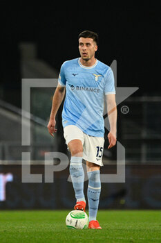2023-03-07 - Nicolo' Casale (SS Lazio) during the UEFA Conference League 2022/2023 football match between SS Lazio and AZ Alkmaar at The Olympic Stadium in Rome on 06 March 2023. - LAZIO VS AZ ALKAAMAR - UEFA CONFERENCE LEAGUE - SOCCER