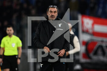 2023-03-07 - Maurizio Sarri coach (SS Lazio) during the UEFA Conference League 2022/2023 football match between SS Lazio and AZ Alkmaar at The Olympic Stadium in Rome on 06 March 2023. - LAZIO VS AZ ALKAAMAR - UEFA CONFERENCE LEAGUE - SOCCER