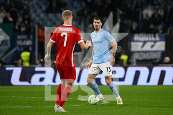2023-03-07 - Alessio Romagnoli (SS Lazio) during the UEFA Conference League 2022/2023 football match between SS Lazio and AZ Alkmaar at The Olympic Stadium in Rome on 06 March 2023. - LAZIO VS AZ ALKAAMAR - UEFA CONFERENCE LEAGUE - SOCCER