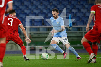 2023-03-07 - Manuel Lazzari (SS Lazio) during the UEFA Conference League 2022/2023 football match between SS Lazio and AZ Alkmaar at The Olympic Stadium in Rome on 06 March 2023. - LAZIO VS AZ ALKAAMAR - UEFA CONFERENCE LEAGUE - SOCCER