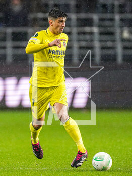 2023-03-09 - Gerard Moreno of Villarreal during the UEFA Europa Conference League, Round of 16, 1st leg football match between RSC Anderlecht and Villarreal CF on March 9, 2023 at the Lotto Park Stadium in Brussels, Belgium - FOOTBALL - CONFERENCE LEAGUE - ANDERLECHT V VILLARREAL - UEFA CONFERENCE LEAGUE - SOCCER