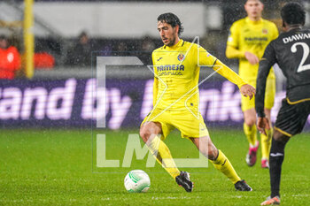 2023-03-09 - Dani Parejo of Villarreal during the UEFA Europa Conference League, Round of 16, 1st leg football match between RSC Anderlecht and Villarreal CF on March 9, 2023 at the Lotto Park Stadium in Brussels, Belgium - FOOTBALL - CONFERENCE LEAGUE - ANDERLECHT V VILLARREAL - UEFA CONFERENCE LEAGUE - SOCCER