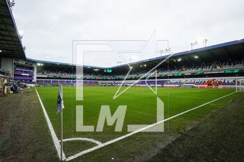 2023-03-09 - General view during the UEFA Europa Conference League, Round of 16, 1st leg football match between RSC Anderlecht and Villarreal CF on March 9, 2023 at the Lotto Park Stadium in Brussels, Belgium - FOOTBALL - CONFERENCE LEAGUE - ANDERLECHT V VILLARREAL - UEFA CONFERENCE LEAGUE - SOCCER