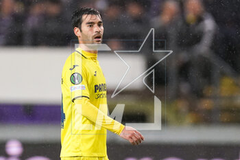 2023-03-09 - Manu Trigueros of Villarreal during the UEFA Europa Conference League, Round of 16, 1st leg football match between RSC Anderlecht and Villarreal CF on March 9, 2023 at the Lotto Park Stadium in Brussels, Belgium - FOOTBALL - CONFERENCE LEAGUE - ANDERLECHT V VILLARREAL - UEFA CONFERENCE LEAGUE - SOCCER