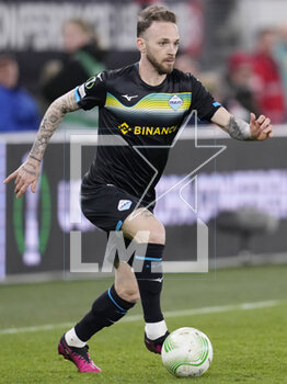 2023-03-16 - Manuel Lazzari of SS Lazio during the UEFA Europa Conference League, Round of 16, 2nd leg football match between AZ Alkmaar and SS Lazio on March 16, 2023 at the AZ Stadion in Alkmaar, Netherlands - FOOTBALL - CONFERENCE LEAGUE - AZ ALKMAAR V LAZIO - UEFA CONFERENCE LEAGUE - SOCCER